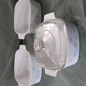 3- Vintage Casseroles Dishes